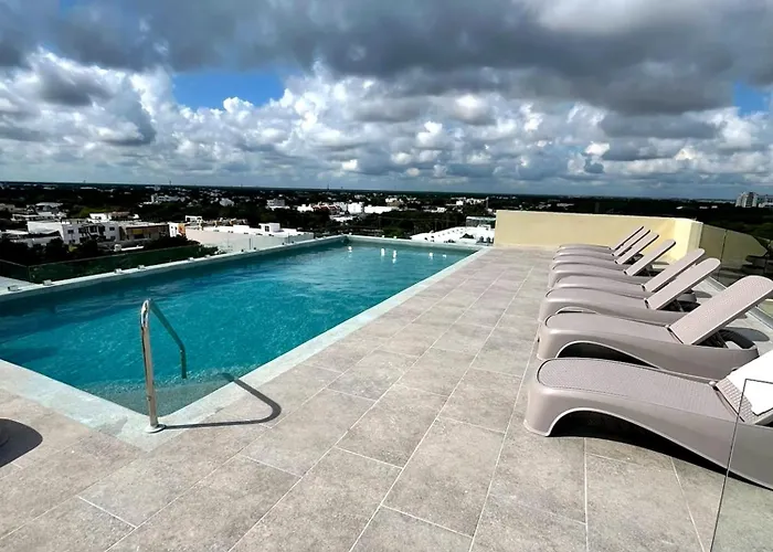 Quartier 75, Modern With King Bed And Rooftop Apartment